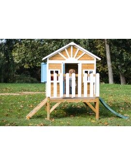 Caseta infantil de fusta per panells Masgames VISBY elevada 60 cm