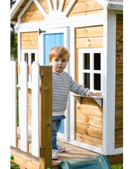 Caseta infantil de fusta per panells Masgames VISBY elevada 60 cm