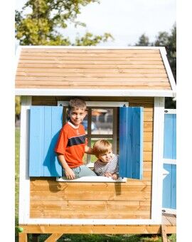 Caseta infantil de fusta per panells Masgames VISBY elevada 60 cm