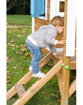Caseta infantil de fusta per panells Masgames VISBY elevada 60 cm