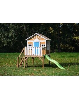 Caseta infantil de fusta per panells Masgames VISBY elevada 90 cm