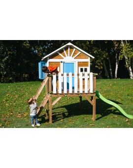 Caseta infantil de fusta per panells Masgames VISBY elevada 90 cm