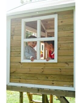 Caseta infantil de fusta per panells Masgames VISBY elevada 90 cm