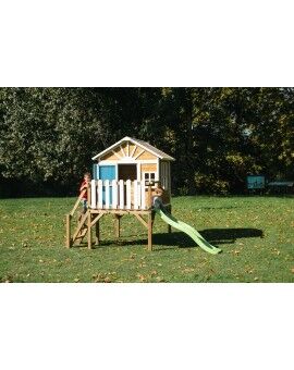 Caseta infantil de fusta per panells Masgames VISBY elevada 90 cm