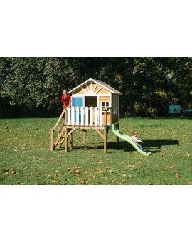 Caseta infantil de fusta per panells Masgames VISBY elevada 90 cm
