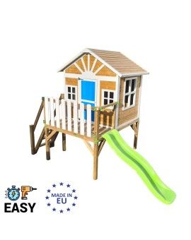 Caseta infantil de fusta per panells Masgames VISBY elevada 90 cm