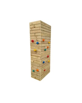 Lletres Gegants Masgames ALPHAPLAY amb pedres d'escalada color natural
