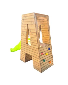 Lletres Gegants Masgames ALPHAPLAY amb tobogan color natural