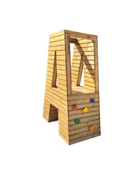 Lletres Gegants Masgames ALPHAPLAY amb tobogan color natural
