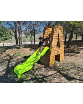 Lletres Gegants Masgames ALPHAPLAY amb tobogan color natural