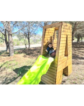 Lletres Gegants Masgames ALPHAPLAY amb tobogan color natural