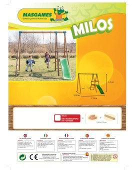 Parc infantil Masgames MILOS M