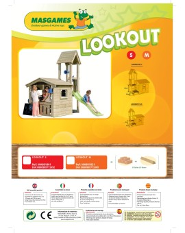 Parc infantil Masgames LOOKOUT M