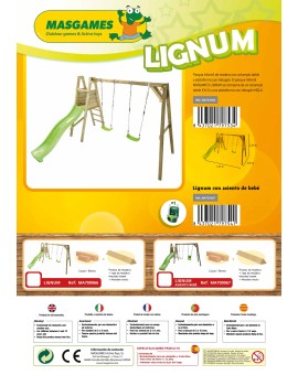 Parc infantil Masgames LIGNUM L