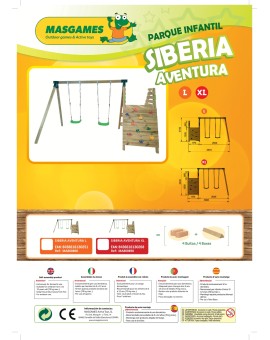 Parc infantil Masgames SIBERIA AVENTURA L