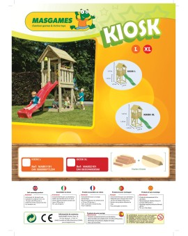 Parc infantil Masgames KIOSK L