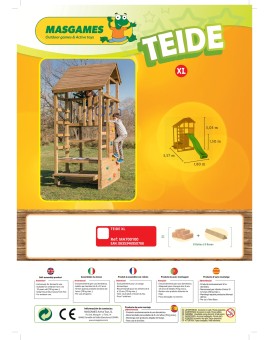 Parc infantil Masgames TEIDE XL