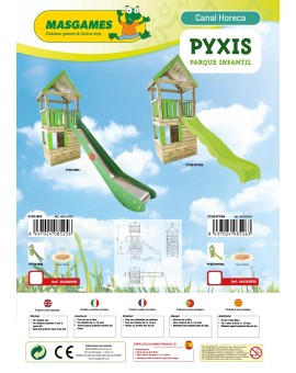 Parc infantil Masgames PYXIS