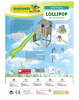 Parc infantil Masgames LOLLIPOP HORECA