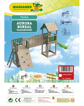 Parc infantil Masgames AURORA BOREAL