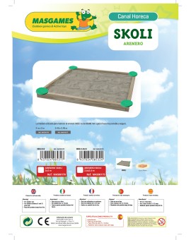 Sorral de fusta Masgames SKOLI Horeca