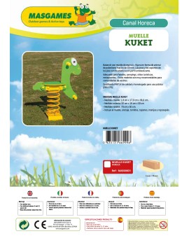 Balancí de molla Masgames KUKET
