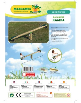 Balancí puja i baixa Masgames KAMBA