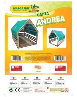 Caseta de fusta Masgames ANDREA