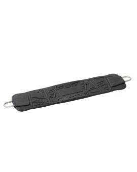 Seient de gronxador en cautxú flexible Arc: Homologat i amb cadenes d'acer inoxidable (INOX)