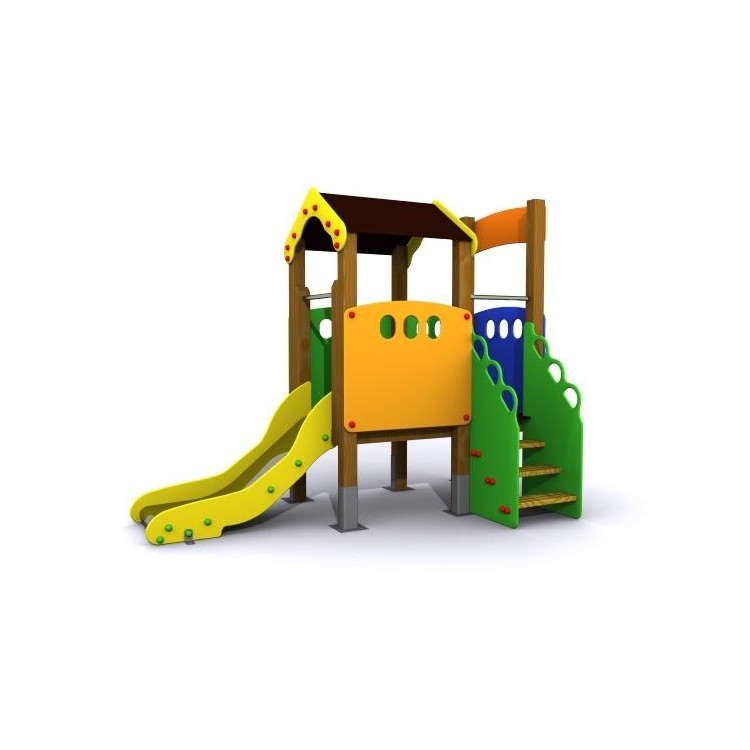 Parc infantil CASETA ELEVADA BASILEA