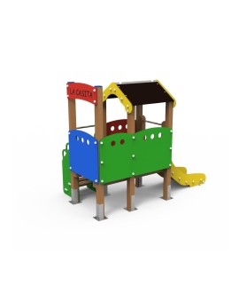 Parc infantil CASETA ELEVADA BASILEA