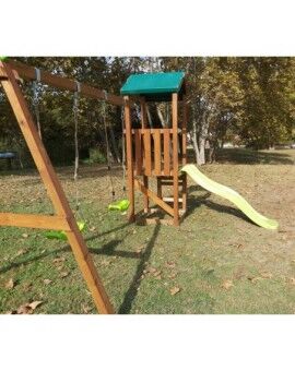 Parc infantil Masgames CARLIT M sostre de lona amb gronxador doble