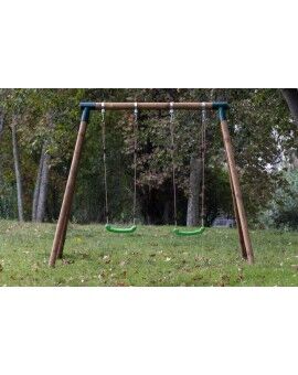 Gronxador doble de fusta rodona Masgames KIBO XL