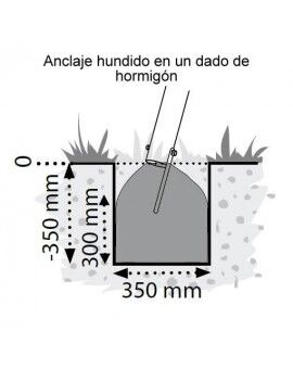 Gronxador individual de fusta rodona Masgames FUJI Adults