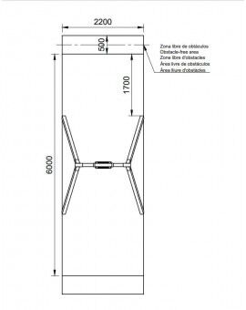 Gronxador individual de fusta quadrada Masgames KARAI DELUXE Adults