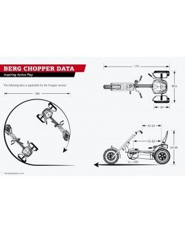 Tricicle de pedals BERG Chopper BFR