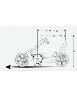 Cotxe de pedals BERG Reppy GP