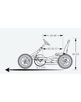 Cotxe de pedals BERG Buddy Lua