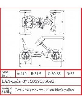 Cotxe de pedals BERG Buddy Prof