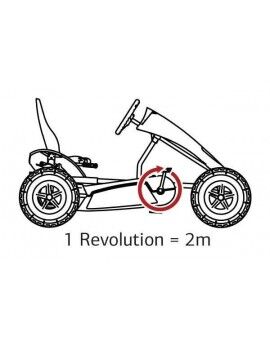 Kart de pedals BERG B.Super Yellow BFR-3