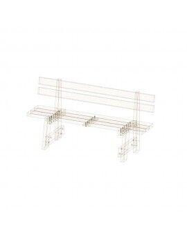 Banc de fusta amb respatller MASGAMES VIC