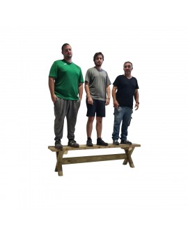 Banc de fusta MASGAMES XERTA 180 cm