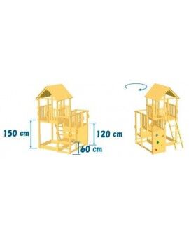 Parc infantil Masgames PENTHOUSE XL amb gronxador