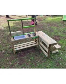 Cuineta infantil de fusta per a l'exterior Masgames SPICY Delicious Horeca