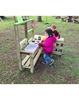 Cuineta infantil de fusta per a l'exterior Masgames SPICY Delicious Horeca