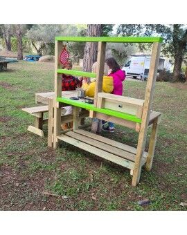 Cuineta infantil de fusta per a l'exterior Masgames SPICY Delicious Horeca
