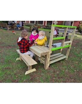 Cuineta infantil de fusta per a l'exterior Masgames SPICY Delicious Horeca