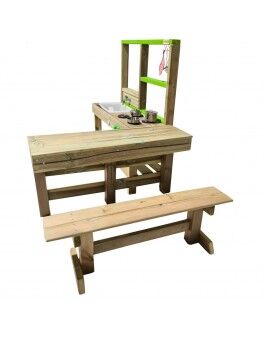 Cuineta infantil de fusta per a l'exterior Masgames SPICY Delicious Horeca