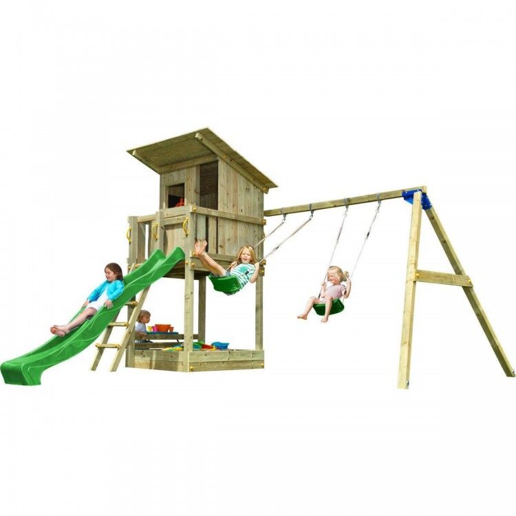 Parc infantil Masgames BEACH HUT XL amb gronxador