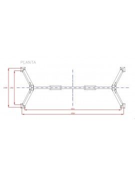 Gronxador doble de fusta Masgames DRACO (seients plans)